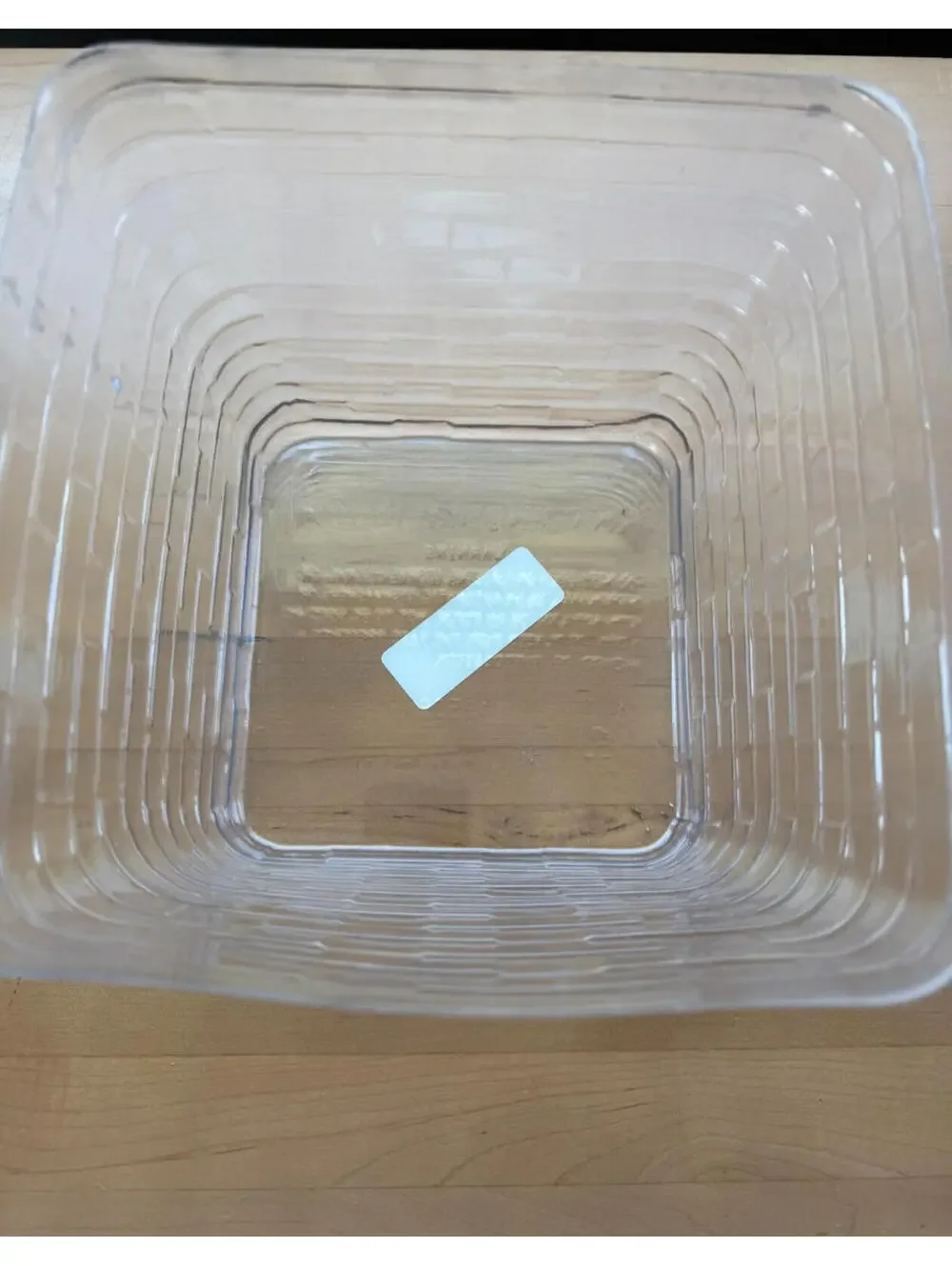 Longaberger Cranberry Basket Clear Plastic Protector #48506 7